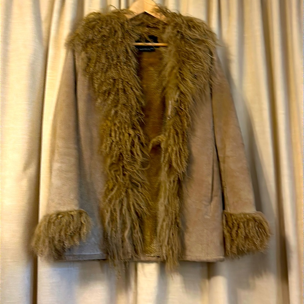 Vintage (90s) suede coat